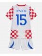 Billige Kroatia Mario Pasalic #15 Hjemmedraktsett Barn VM 2026 Kortermet (+ Korte bukser)